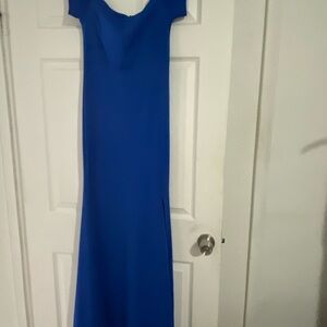 Elegant Blue Evening Gown